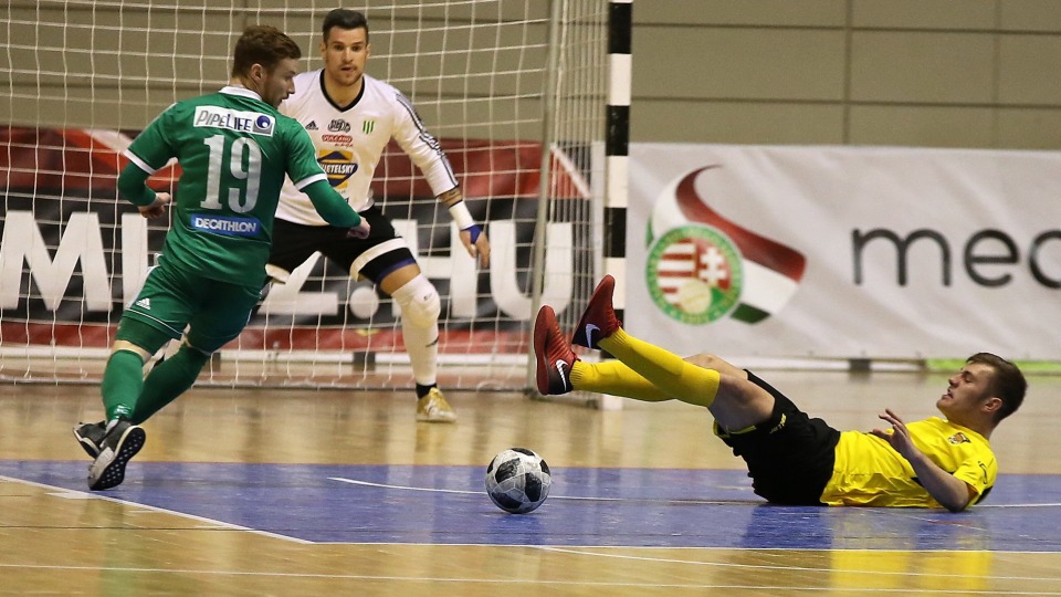 Futsal: kettévált a bajnoki mezőny, sorsoltak a Magyar Kupában