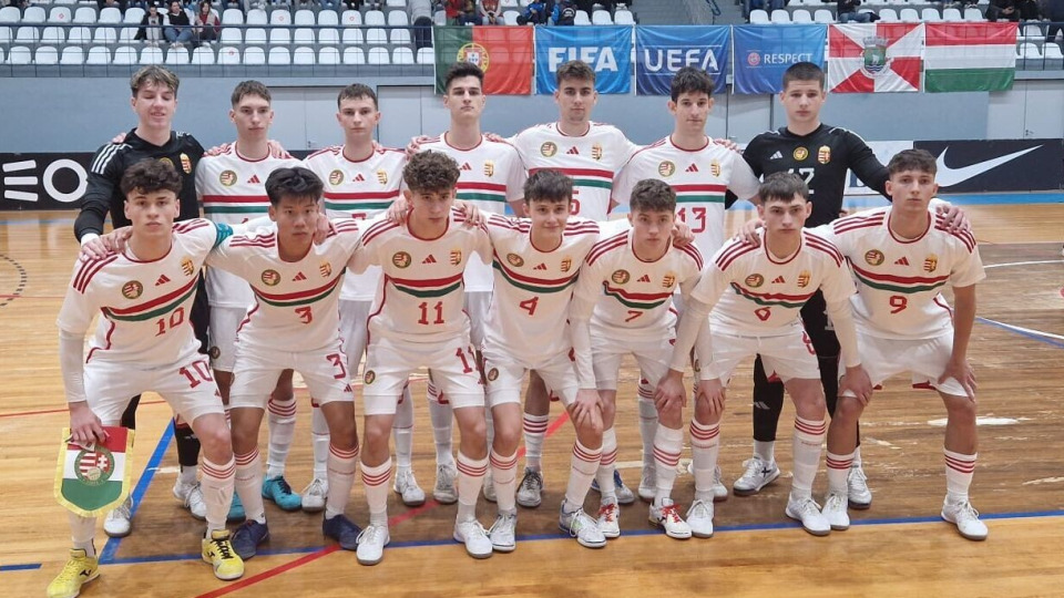 Futsal U19: két vereség, de tisztes helytállás Portugáliában