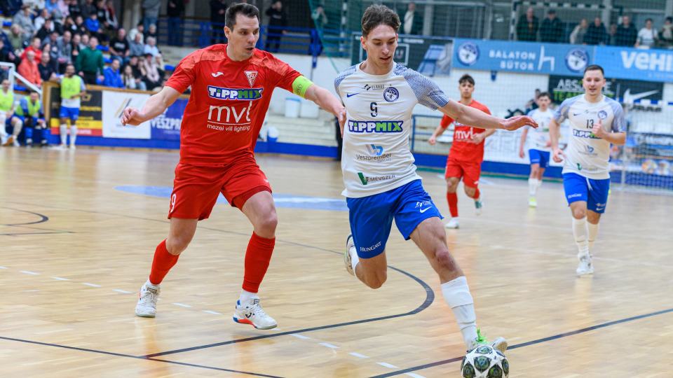 Futsal NB I - Háromgólos hátrányból mentett pontot a címvédő