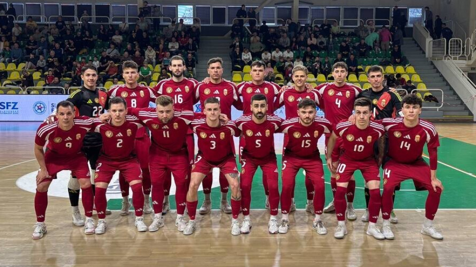 Döntetlent játszottak Szlovákiában a férfi futsalosaink